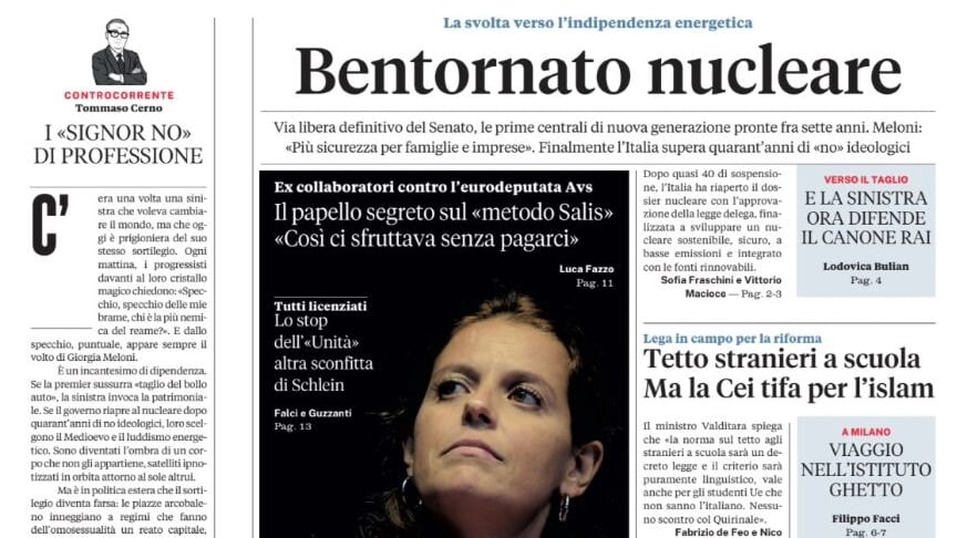 Bentornato nucleare, il papello segreto sul “metodo Salis”, viaggio nell’istituto ghetto di Milano