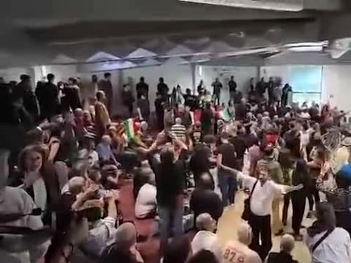 Il momento di tensione al Municipio V