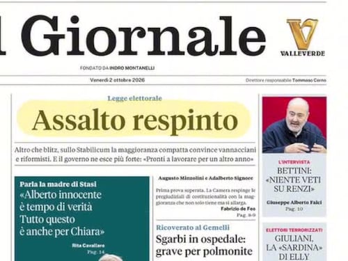 Legge elettorale: maggioranza compatta, Sgarbi ricoverato in ospedale: è grave, allarme islamico