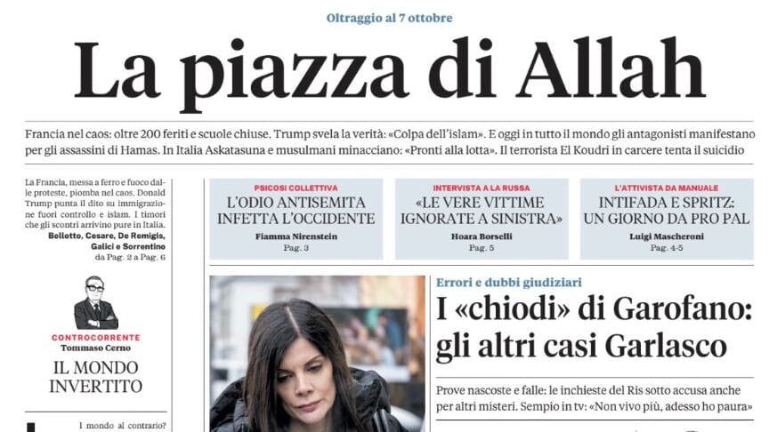 La piazza di Allah, gli insulti omofobi al direttore Cerno, errori e dubbi giudiziari