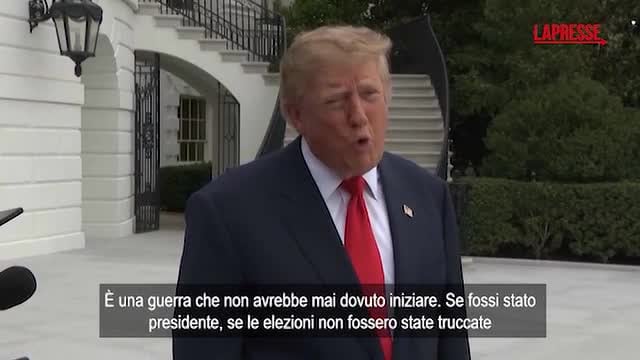 Trump scarica Zelensky - VIDEO