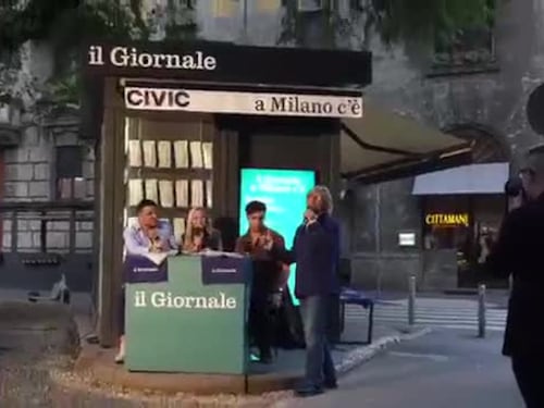 Tra gossip e cibo, il Giornale a Milano c'è