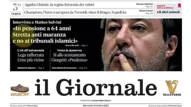 Intervista a Matteo Salvini, il Papa operato, Salis scappa da un altro processo