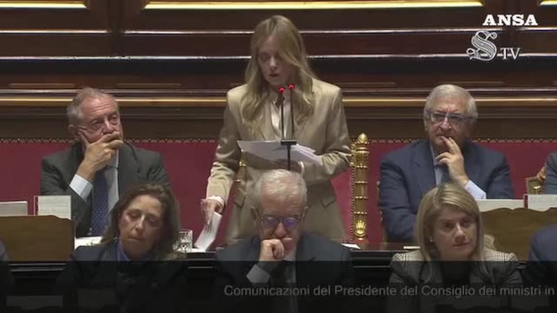 La premier: "Firmeremo l'accordo sul bilancio Ue solo quando sarà giusto per l'Italia" - VIDEO