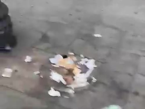 Il centro di Milano devastato dai teppisti