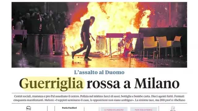 L’assalto al Duomo, Papa Leone XIV è stato dimesso, Trump spiazza Kiev e Ue