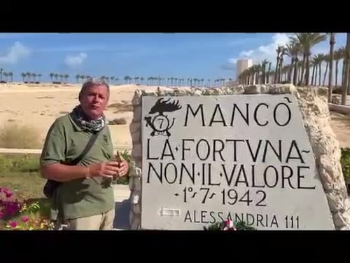 El Alamein, il viaggio del Giornale nei luoghi della memoria: omaggio ai caduti di una guerra persa