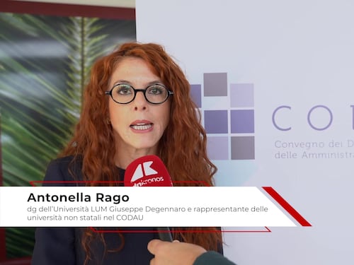 Università, Rago (LUM): "Non si tratta più di una realtà di nicchia"