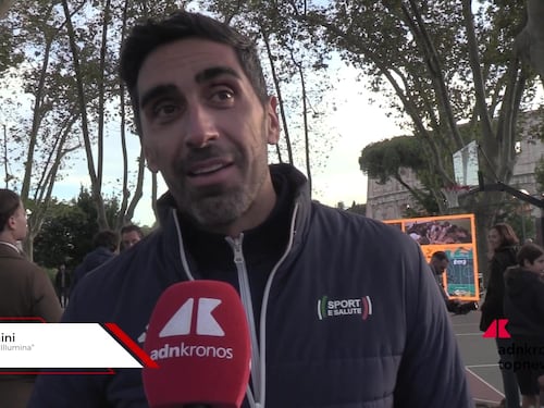 Filippo Magnini a Colle Oppio: "Spazio con energia pazzesca, tanti i ragazzi che ne beneficeranno"