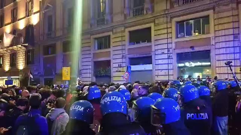 Tensioni nel centro della Capitale
