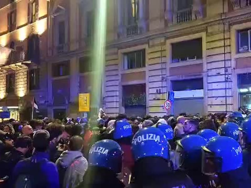 Tensioni nel centro della Capitale