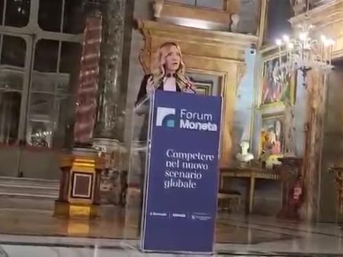 Meloni al Forum di Moneta: "Comprendere l'economia fa essere liberi"
