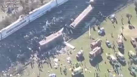 Spagna, scontro tra treni vicino Toledo: decine di morti
