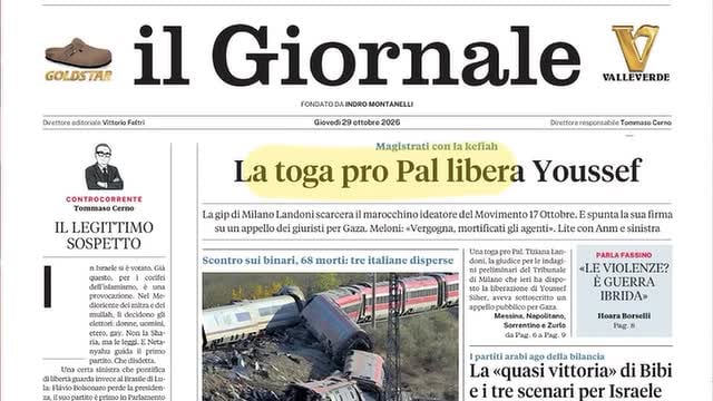 Magistrati con la kefiah, Spagna: la maledizione dei treni, il Cdm approva la manovra