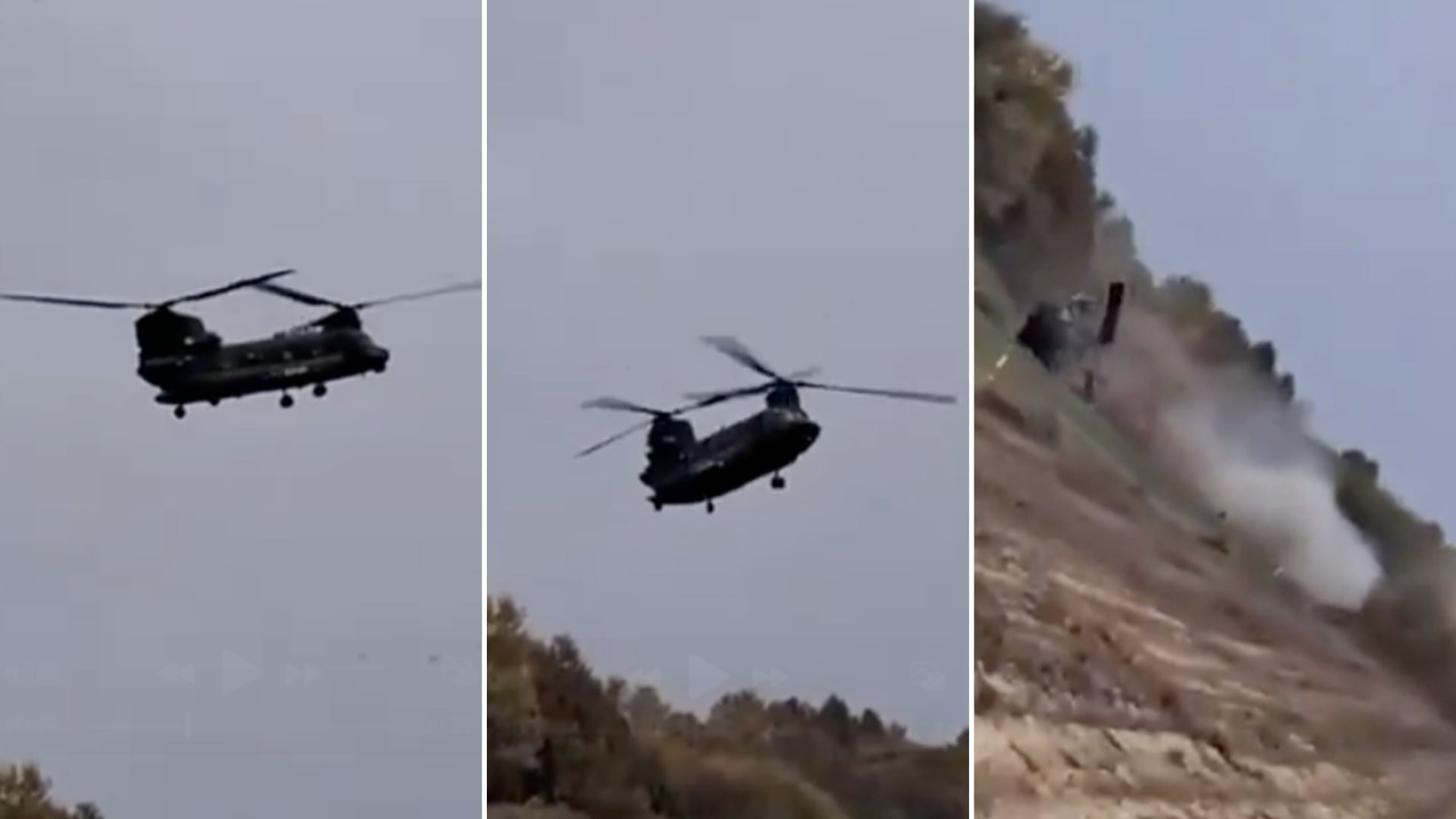 Lo schianto dell'elicottero militare italiano in Bosnia visto da vicino